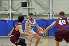 MBBall vs Sprinfgfield  Wheaton College Men’s Basketball vs Springfield College. - Photo By: KEITH NORDSTROM